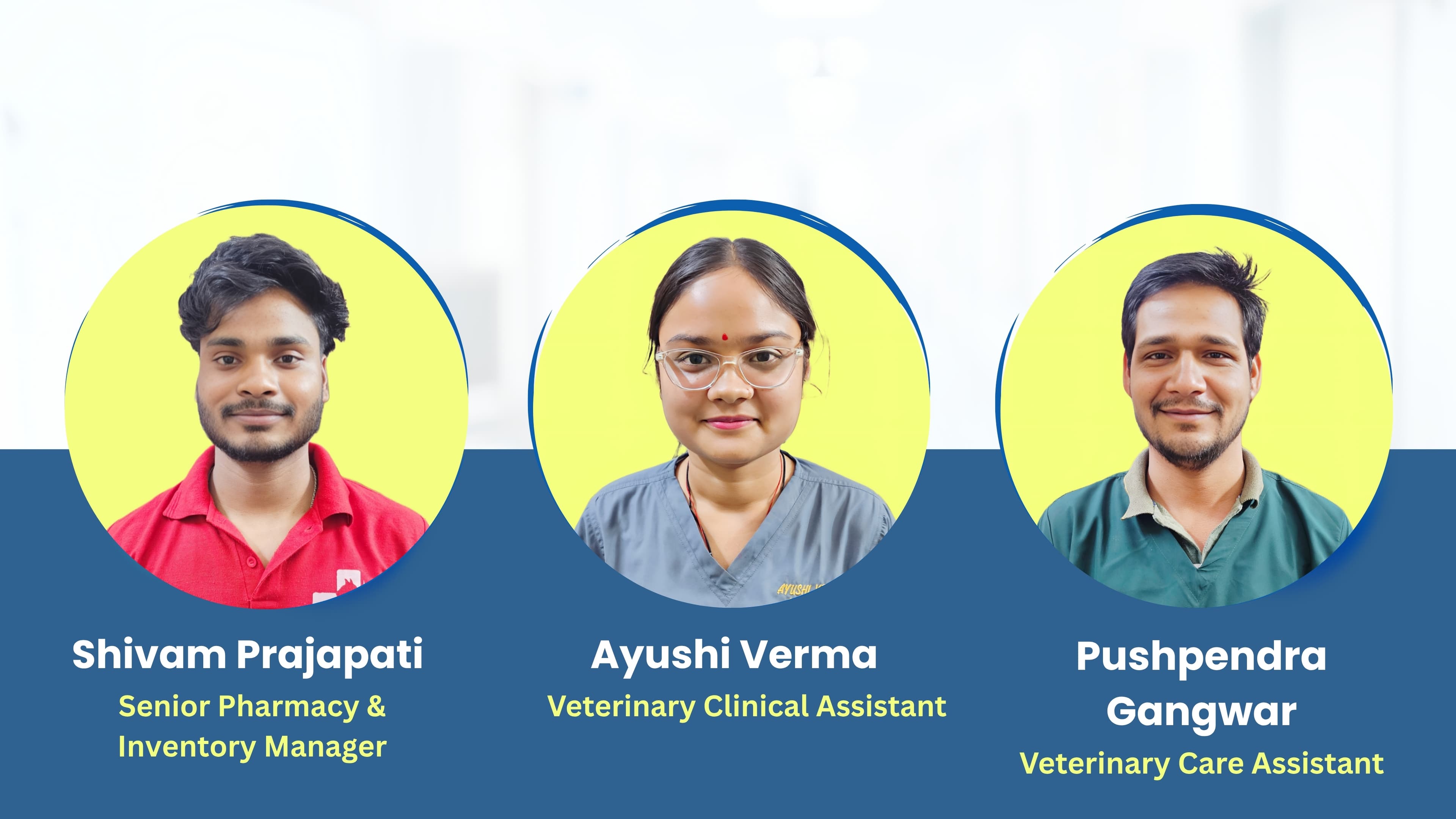 Meet Our Team - Shivam Prajapati, Ayushi Verma, Pushpendra Gangwar